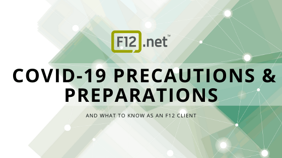F12.net - COVID-19 Precautions and Preparations
