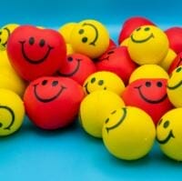 Image of a bunch of smiley faces
