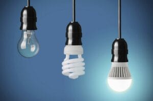 Image of lightbulbs representing ideas