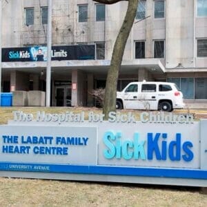 photo of Toronto's Sick Children Hospital