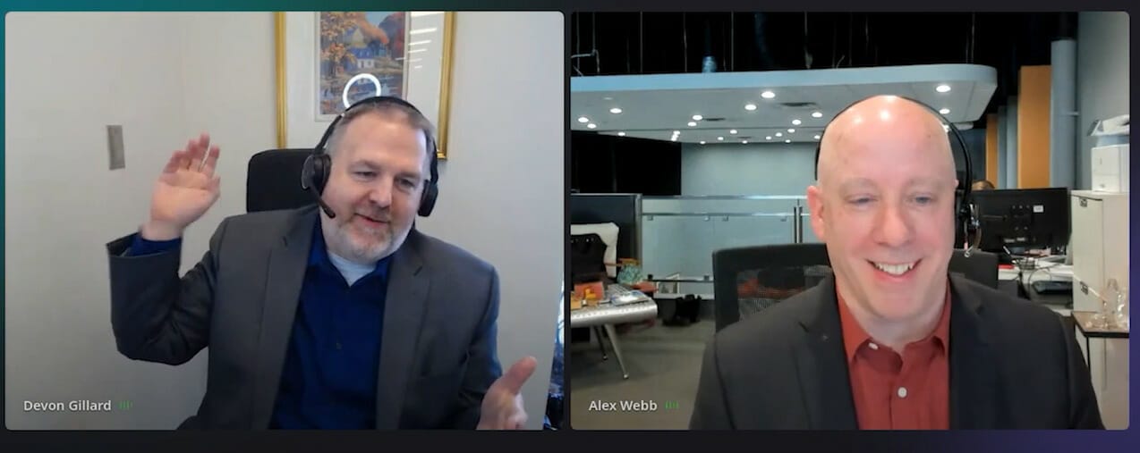 Alex Webb, CEO of F12.net in featured webcast for forging a path in 2023