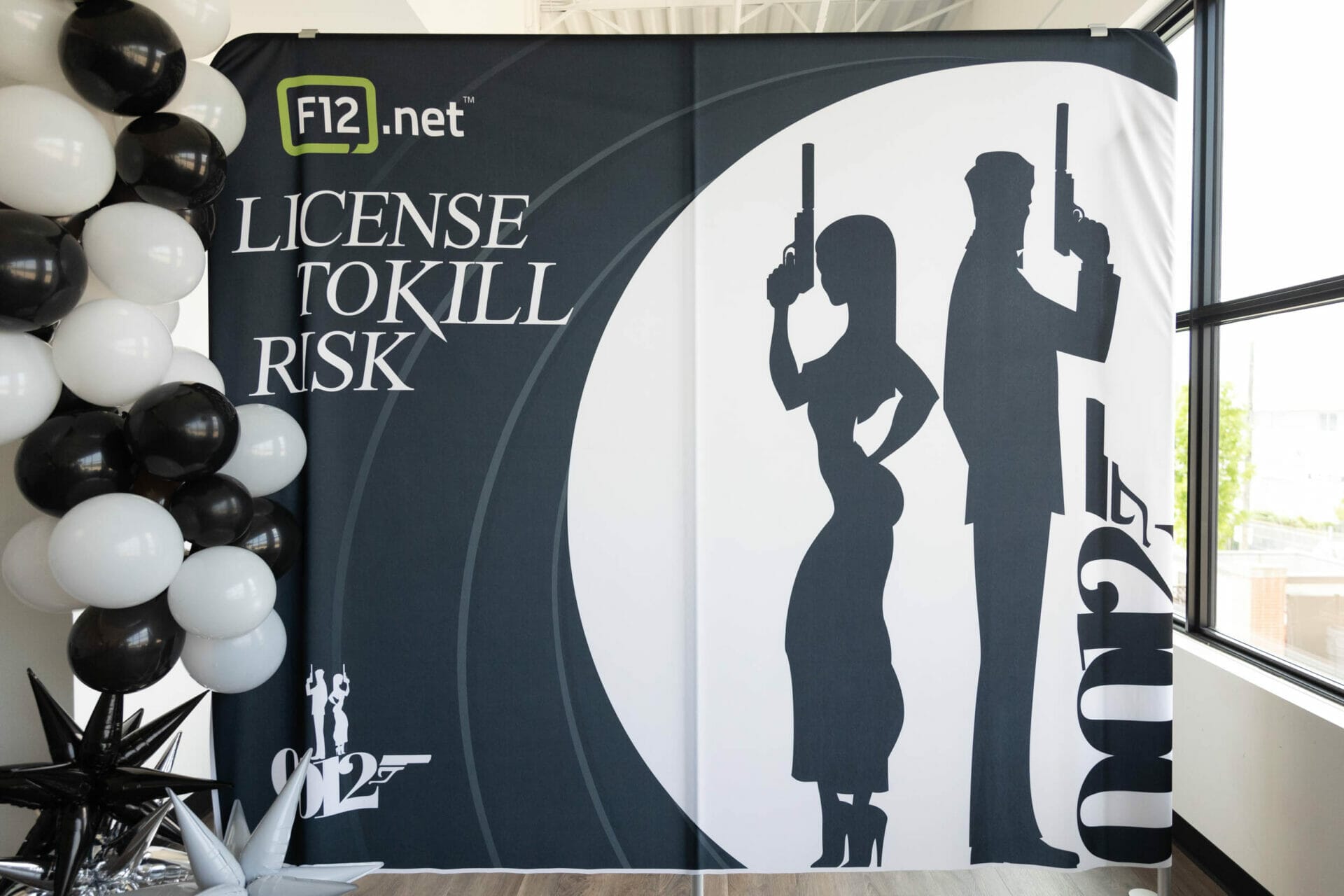 Banner of F12's event: License to Kill Risk 