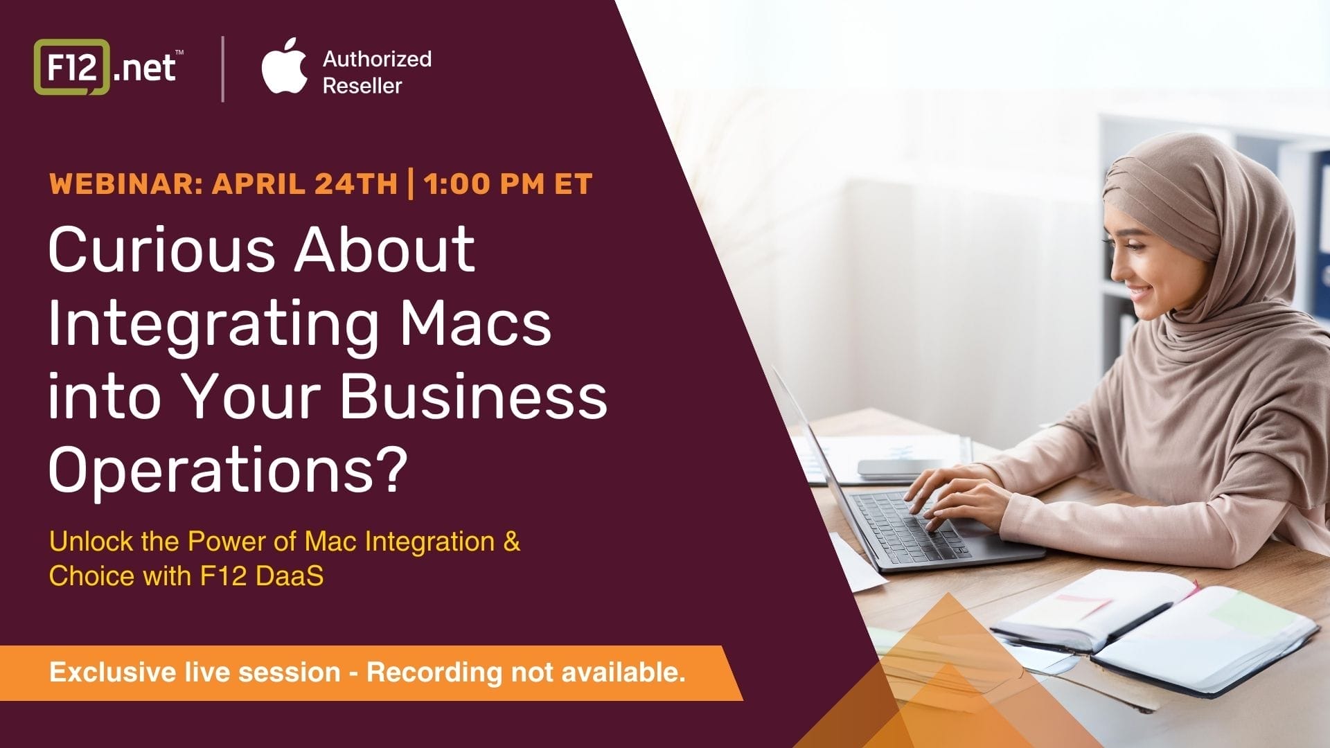 Maroon And White Simple Minimalist Online Webinar Banner (2) Curious about integrating Macs into your Business Operations webinar banner|Curious about integrating Macs into your business operations webinar banner|Curious about integrating Macs into your Business Operations webinar banner