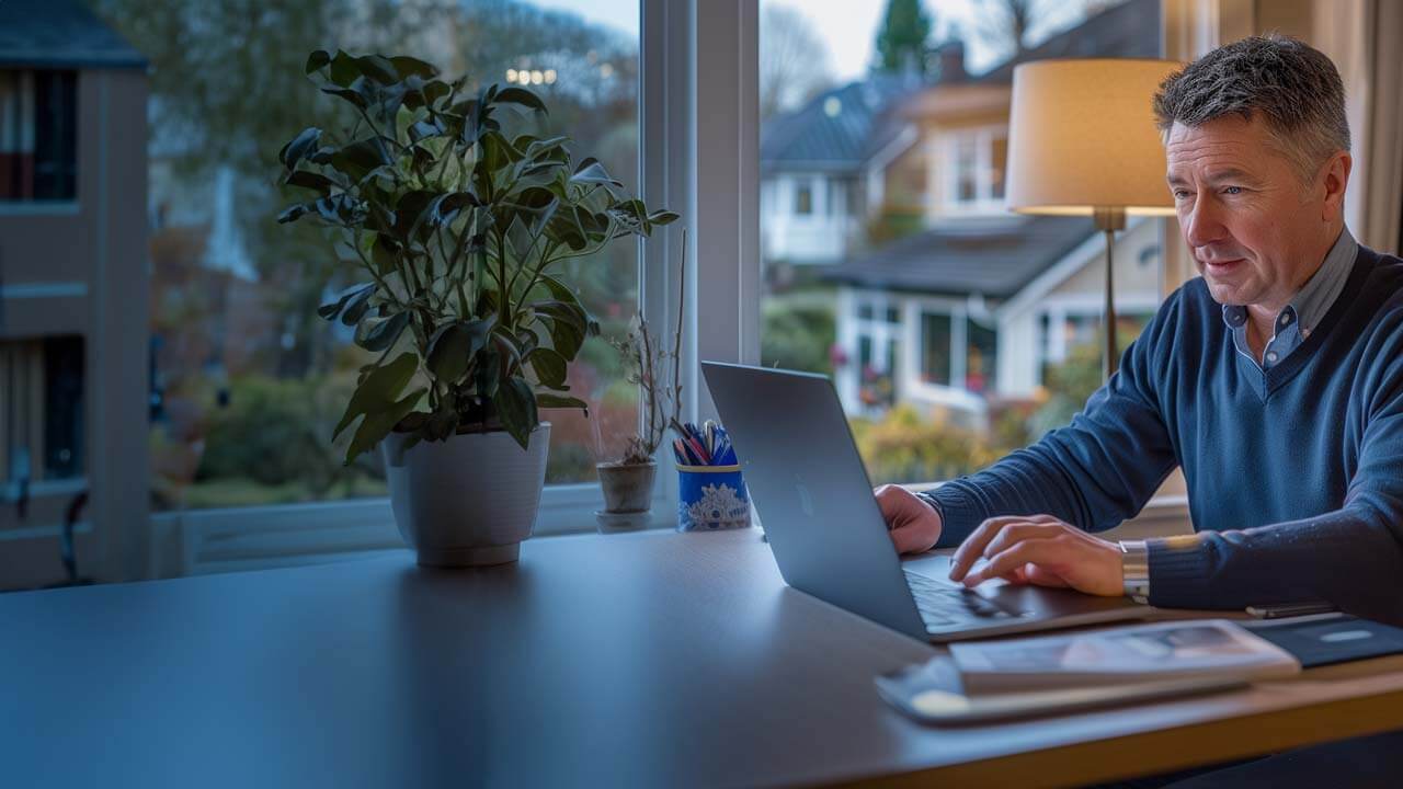 F12.Digital-Transformation.Cloud-Migration.man-home-office-laptop Man working on his laptop at his home office