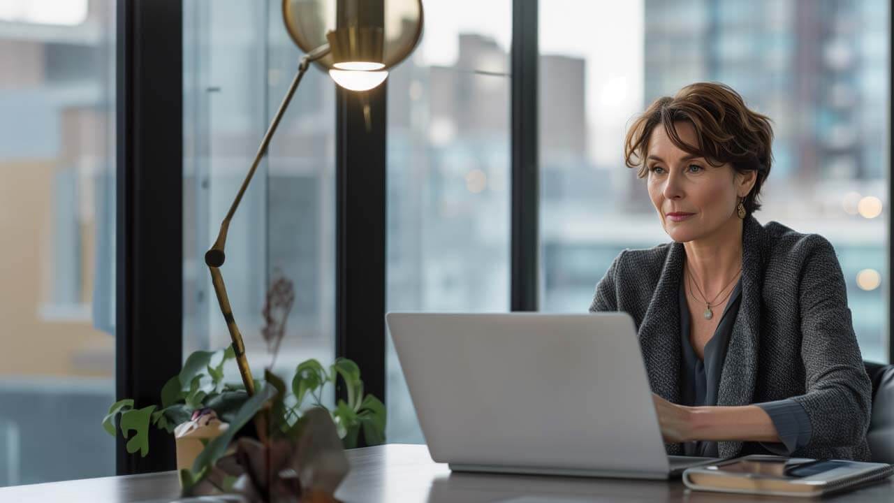 F12.Government.Non-Profit.woman-office-laptop