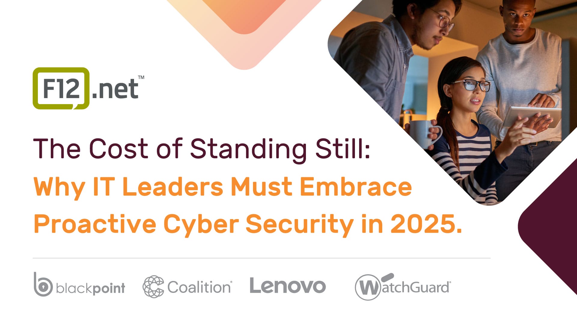 The Cost of Standing Still: Why IT Leaders Must Embrace Proactive Cyber Security in 2025 Why IT leaders must embrace proactive cyber security in 2025. The cost of standing still in cyber threats. Featuring Blackpoint, Coalition, Lenovo, and WatchGuard.
