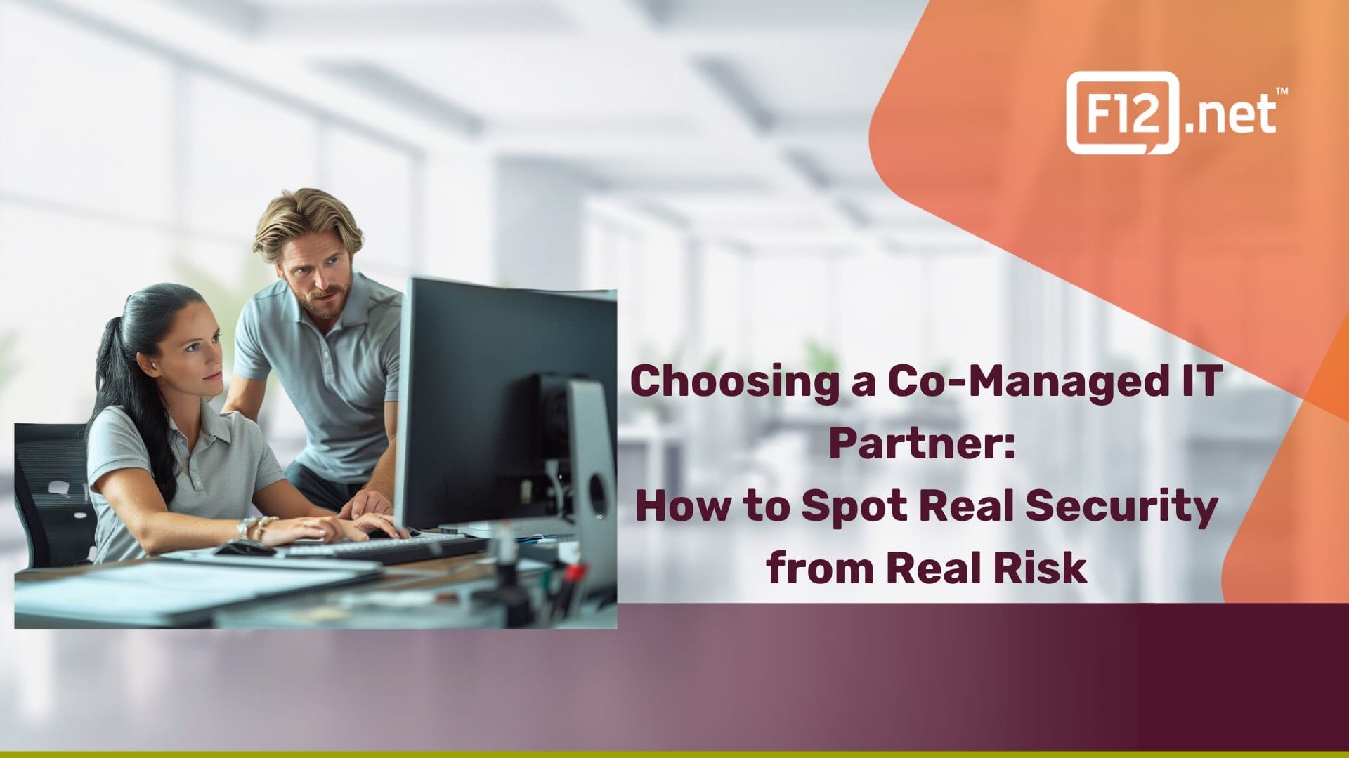 Canadian IT team reviews Cyber Security risks with a co-managed IT partner on a shared screen